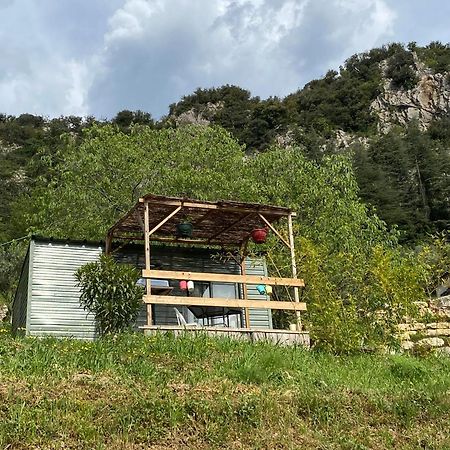 Tiny House Cosy Lägenhet Anduze Exteriör bild