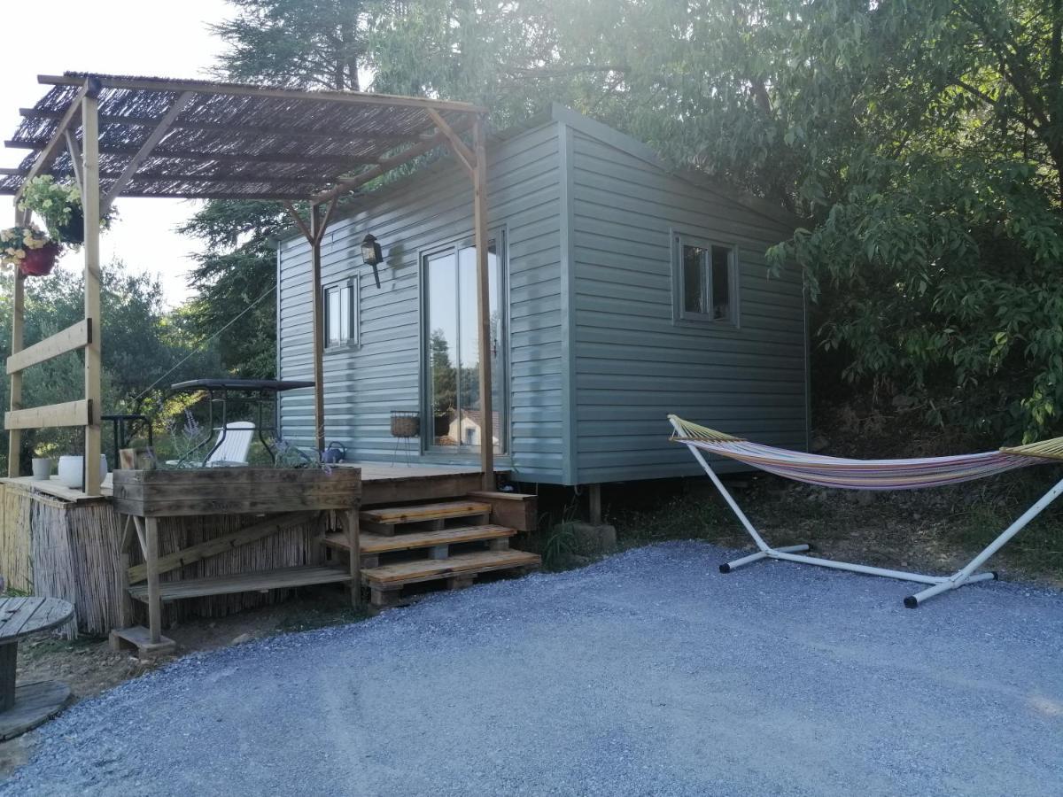 Tiny House Cosy Lägenhet Anduze Exteriör bild